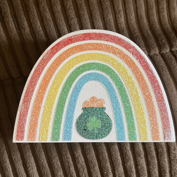 Rainbow wooden st Patrick’s day decor hobby lobby - Picture 1 of 3